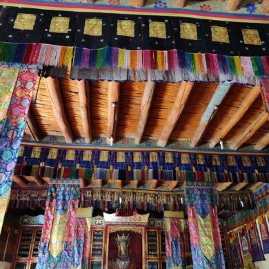 Inside Ladakhi Monastery