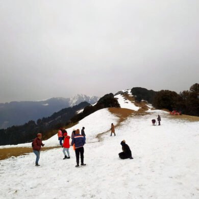 Snow Tirthan Valley