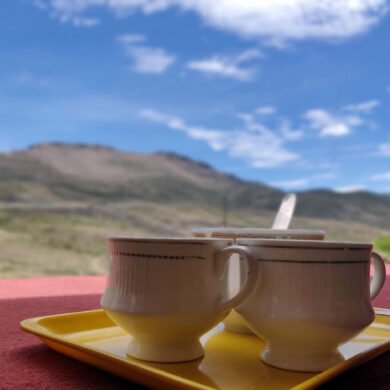 Tea with view