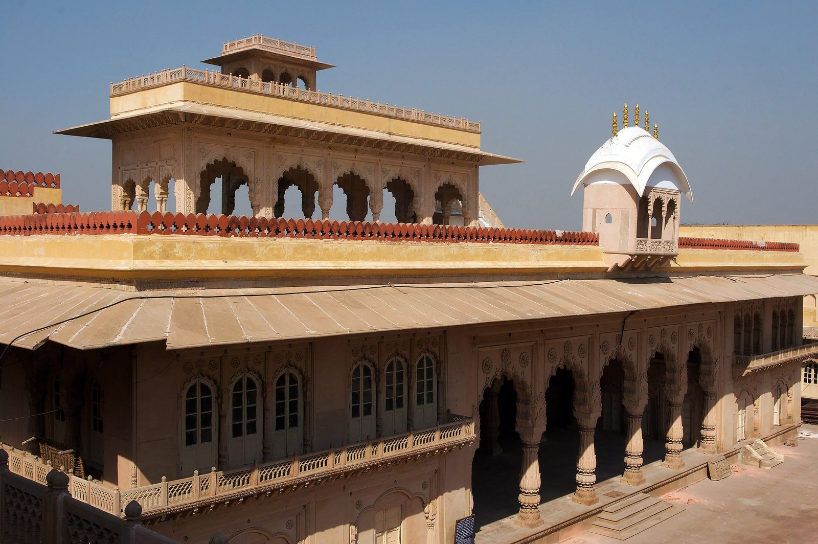 Palace Museum in Lohagarh Fort - Bharatpur India