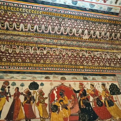 Paintings in Orchha