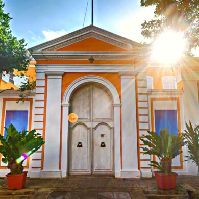 Yellow Building Pondicherry
