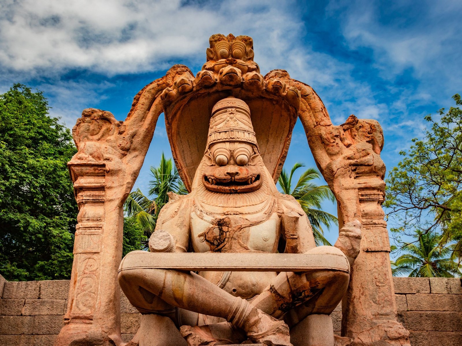 Lakshmi Narasimha Temple Closeup