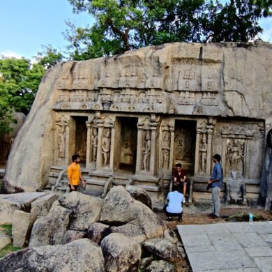 Trimurti Cave Mahabalipuram