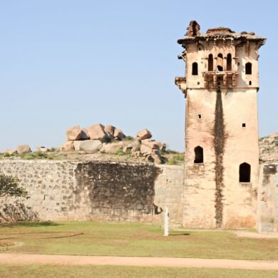 Watch Tower in Hampi