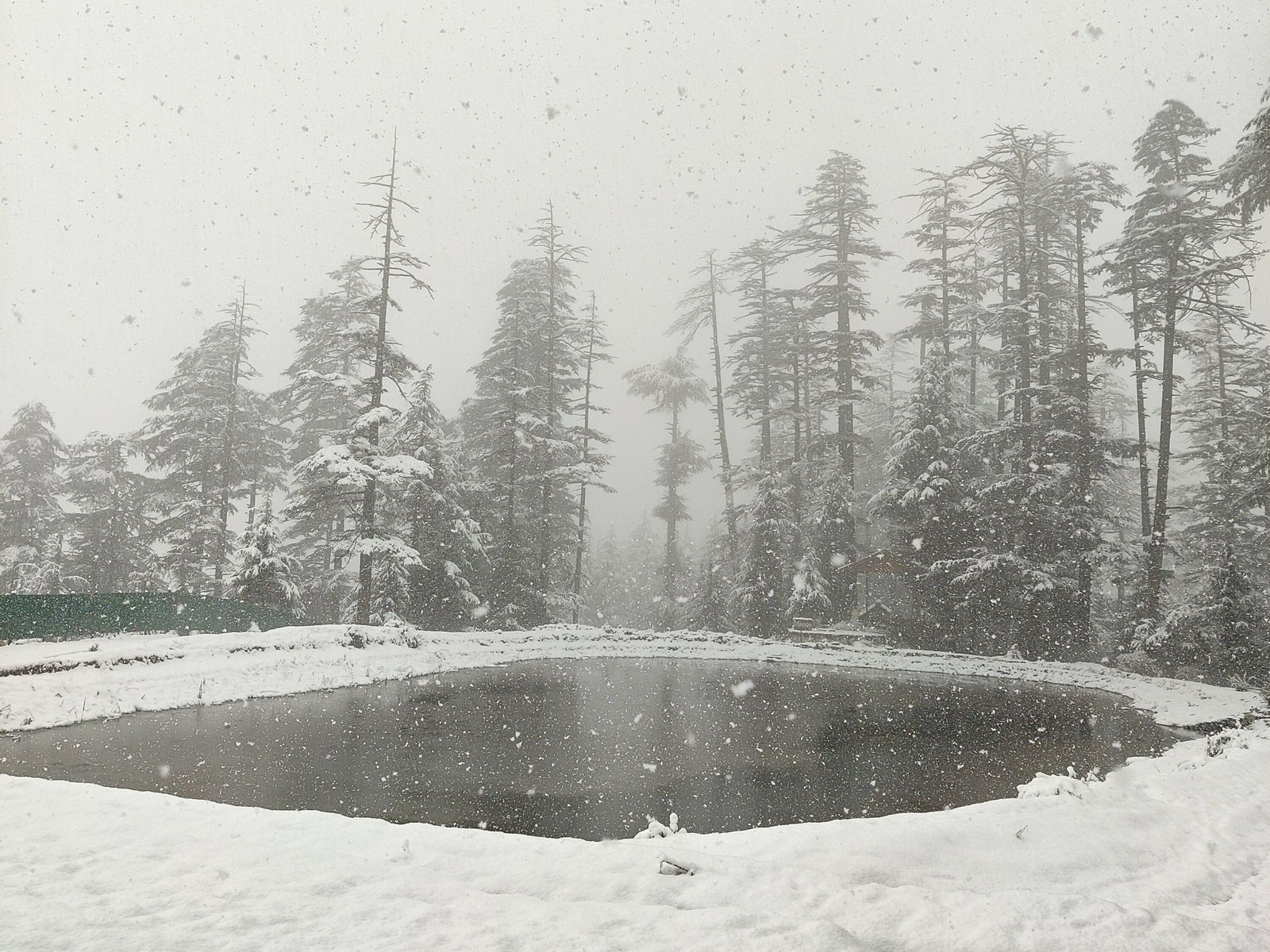 Bahu Lake in Winter