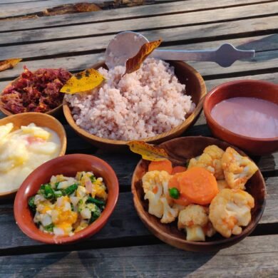 Bhutanese Meal